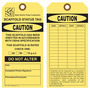 Basin Electric Scaffold Inspection Tag