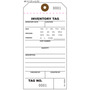 Custom Inventory Hang Tag with Perforation & Sequential Numbering