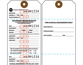 Equipment Repair LMC – Hospital Tag