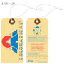 Custom Clipped Corners Hang Tag - Coloradical
