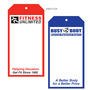 Custom Boutique Hang Tags - Fitness Unlimited & Busy Body