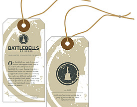 Custom Boutique Hang Tag - Battle Bells