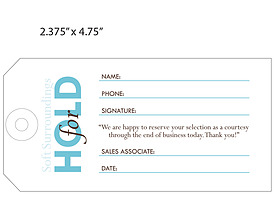 Custom Boutique Hang Tag - Soft Surroundings