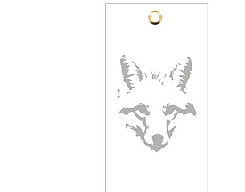 Custom Boutique Hang Tag - Fox Island