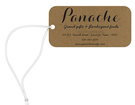 Custom Boutique Hang Tag - Panache