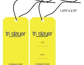 Custom Boutique Hang Tag - Tri Slayer