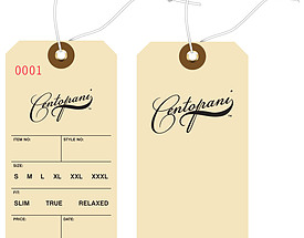 Custom Boutique Hang Tag - Centropani