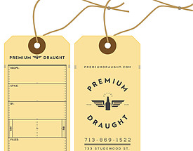 Custom Boutique Hang Tag - Premium Draught