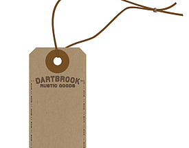 Custom Boutique Hang Tag - Dartbrook Rustic Goods