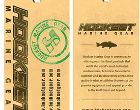 Custom Boutique Hang Tag - Hookset Marine