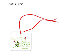 Custom Boutique Hang Tag - Sweet Pea