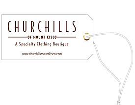 Custom Boutique Hang Tag - Churchills