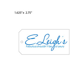 Custom Boutique Hang Tag - E Leighs