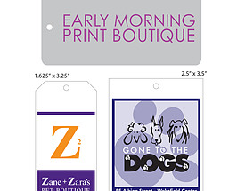 Custom Printed Boutique Tags from St. Louis Tag