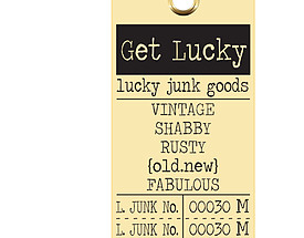 Custom Boutique Hang Tag - Lucky Junk