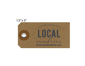 Custom Boutique Hang Tag - Local Sundries