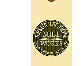 Custom Boutique Hang Tag - Resurrection Millworks