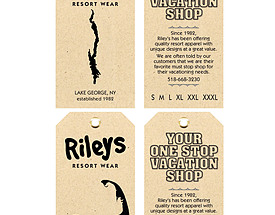 Custom Boutique Hang Tag - Riley's