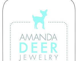 Custom Shaped Corners Hang Tag - Amanda Deer Jewelry