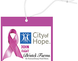 Custom Floral Tag - City of Hope