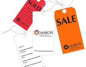 Custom Furniture Hang Tag - Mayos