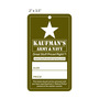Custom Price Hang Tag - Kaufman's Army & Navy