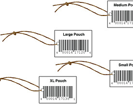 Custom Printed UPC / Barcode Tags from St. Louis Tag