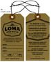 Custom Growler Tag - Loma Brewing Company