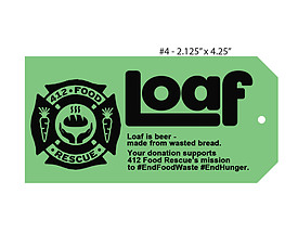 Custom Growler Tag - 412 Food Rescue