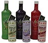 Custom 4 Color Printed Spirits Bottle Hang Tag - Nightshade