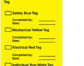 Custom Tyvek Inspection Tag – Holcim (94236)