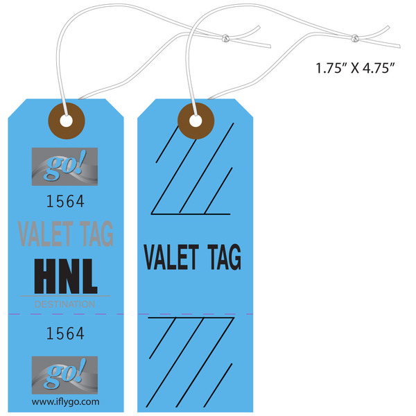 Custom Printed Airline Hang Tags | St. Louis Tag