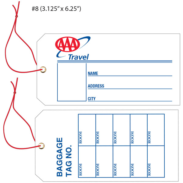 STL St. Louis Luggage Tag I Greeting Card by Naxart Studio