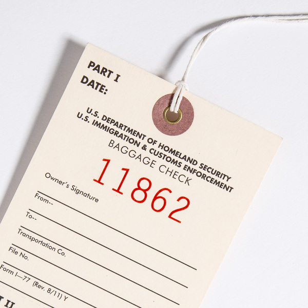 Custom Hotel Luggage Tags St. Louis Tag