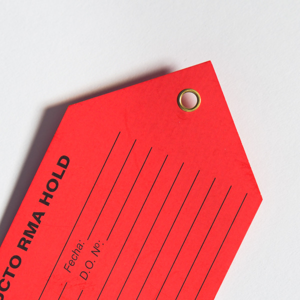 Custom Die Cut Hang Tags St. Louis Tag