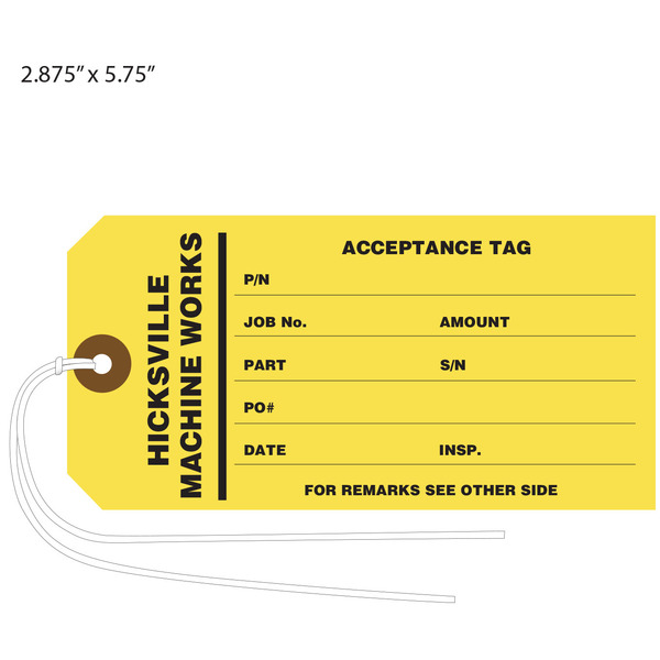 Custom Accepted Tags St. Louis Tag