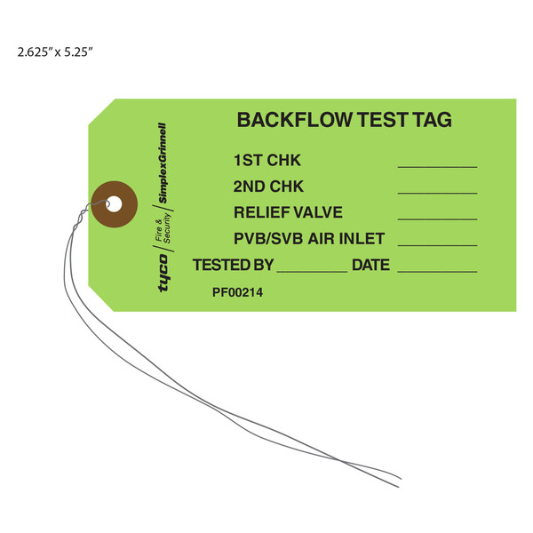 Backflow Preventer Inspection Certification prntbl