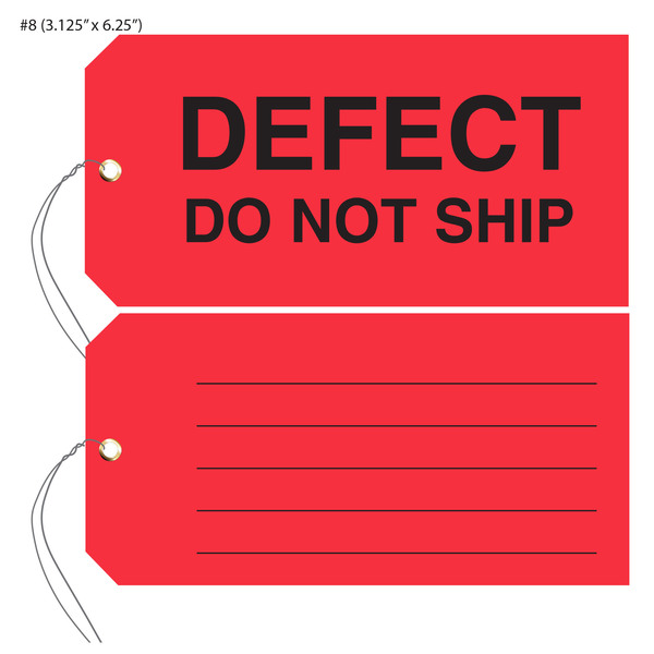 Custom Do Not Ship Hang Tags St Louis Tag