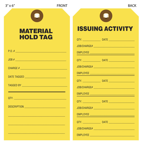 Custom Hold Tags St. Louis Tag