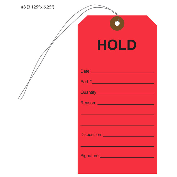 Custom Hold Tags St. Louis Tag