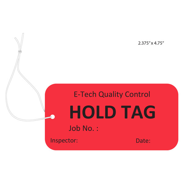 Custom Hold Tags St. Louis Tag