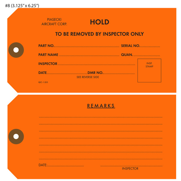 Custom Hold Tags St. Louis Tag