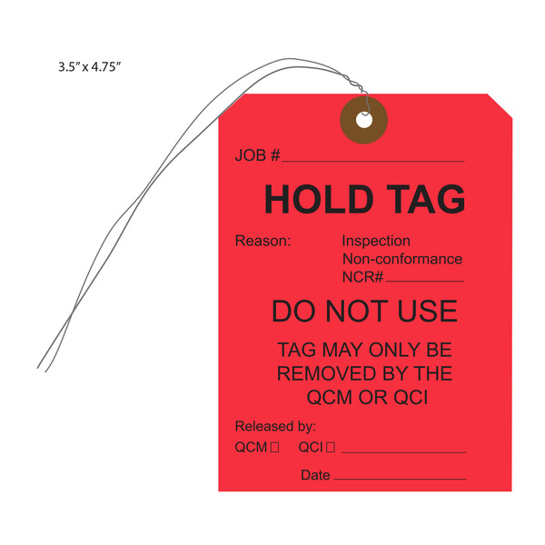 Custom Hold Tags St. Louis Tag