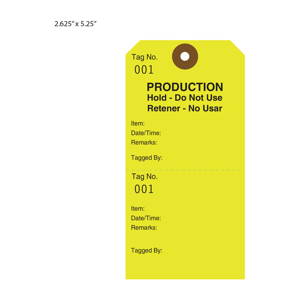 Custom Hold Tags St. Louis Tag