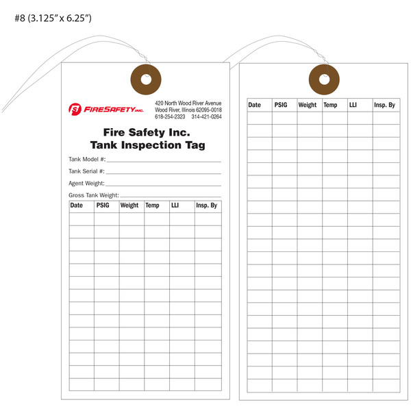 Custom Printed Inspection Hang Tags | St. Louis Tag