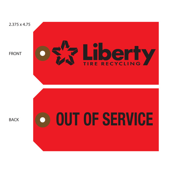 service tags custom printed out of service hang tags st louis tag service tags custom printed out of service hang tags st louis tag