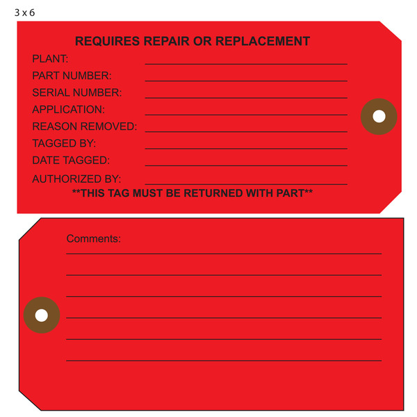 Custom Printed Rework Hang Tags St. Louis Tag