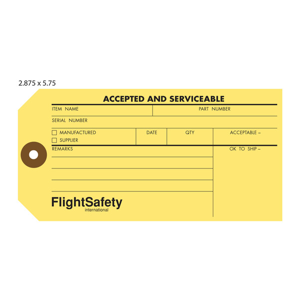 Custom Printed Serviceable Hang Tags St. Louis Tag