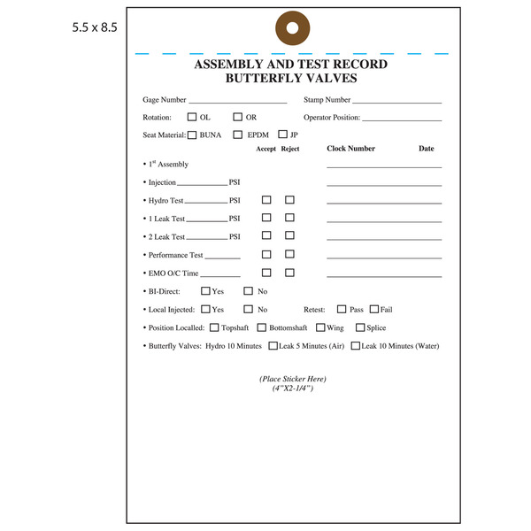 Custom Test Tags | St. Louis Tag