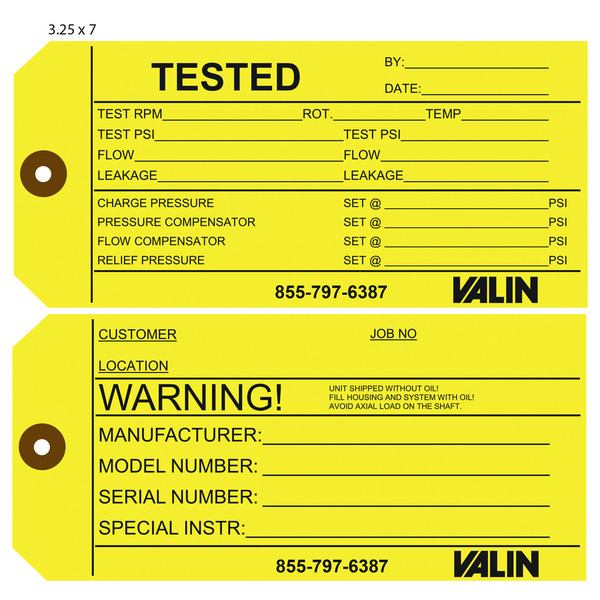 Custom Test Tags | St. Louis Tag